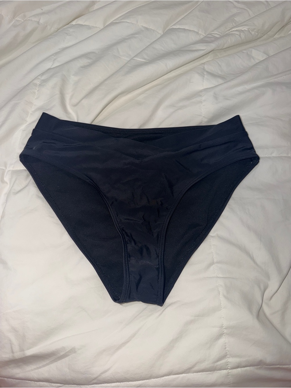 Black High-Cut Women’s Swim Bottom - Unbranded